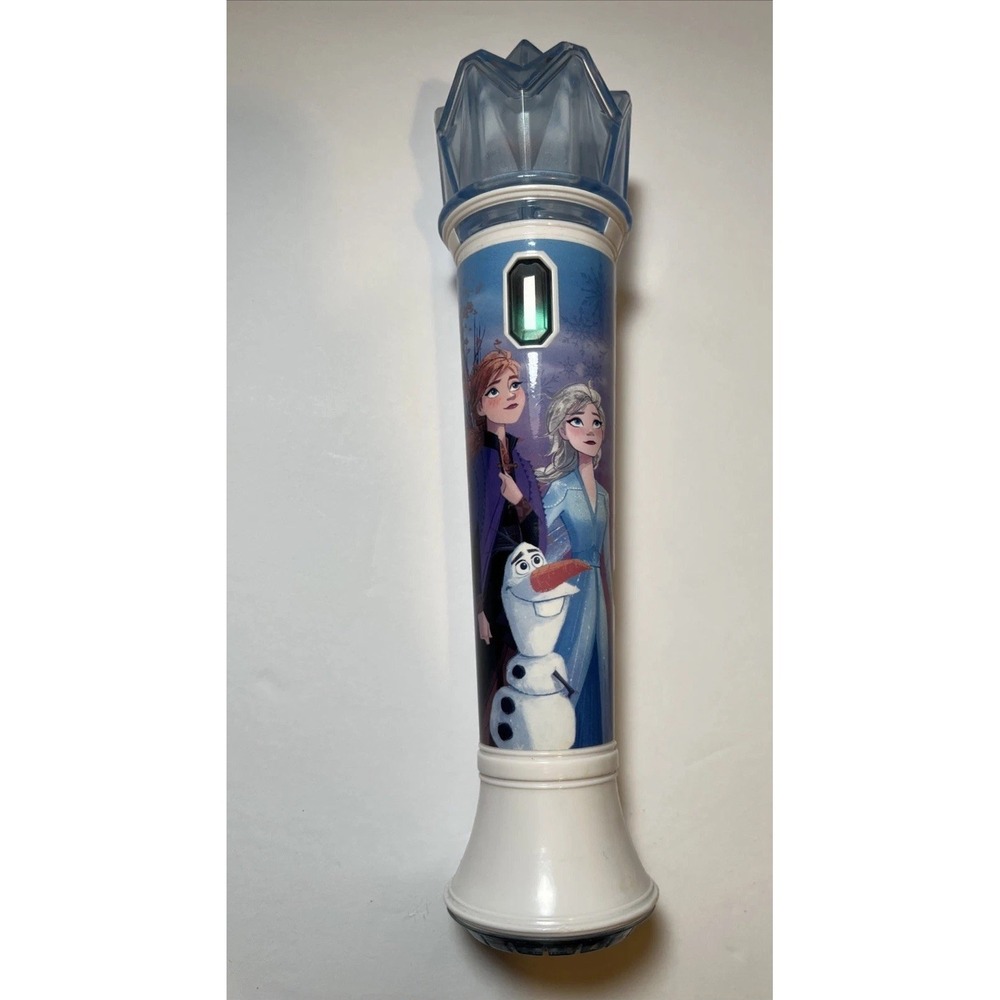 Disney Frozen 2 Magical Sing Along Flashing Lights And Plays Music Microphone